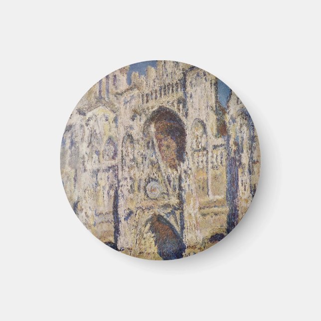 Harmonie in Blau und Gold Claude Monet  Magnet (Front)