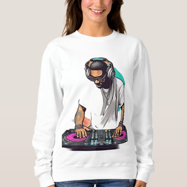 Harmonious Beats: Bridging Worlds Through Music . Sweatshirt (Front)