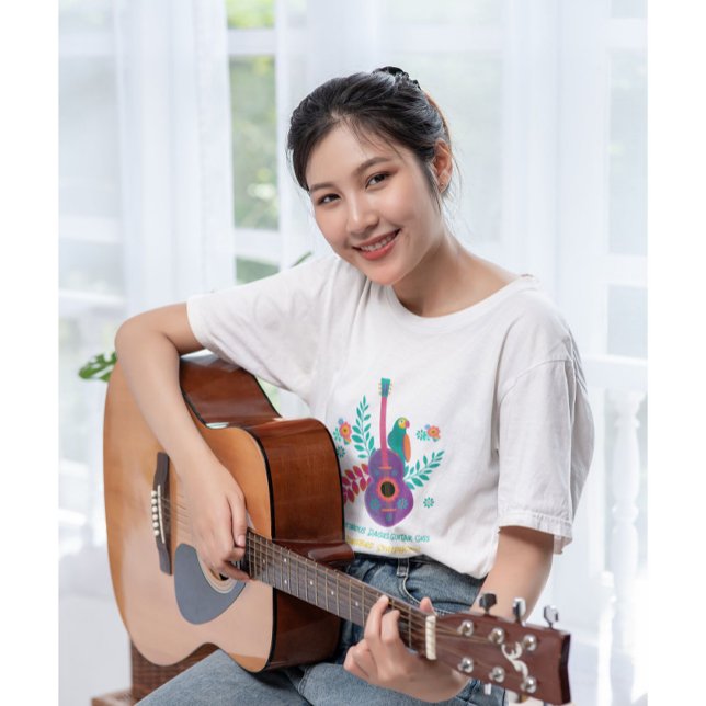 Harmonious Daisies, Guitar Gigs, and Songbird Symp T-Shirt (Creator Uploaded)