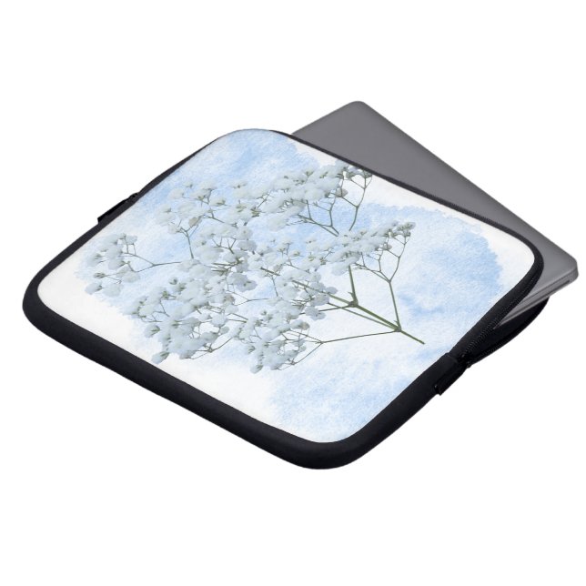 Harmonious lines, laptop sleeve (Front Top)