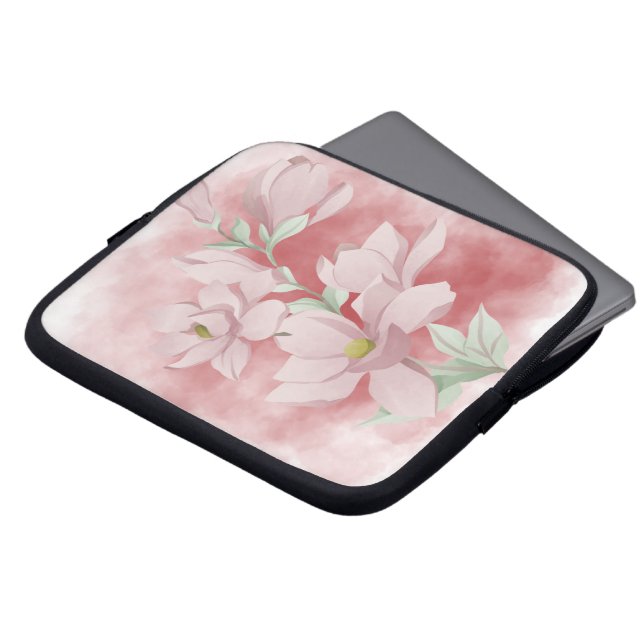 Harmonious lines, laptop sleeve (Front Top)
