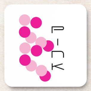 Harmonious Pink Fusion Coaster