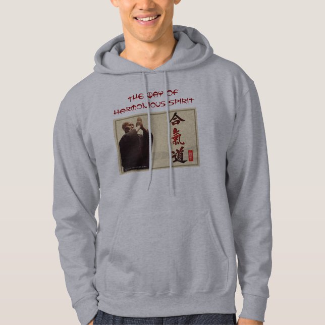 harmonious spirit mens hoodie (Front)