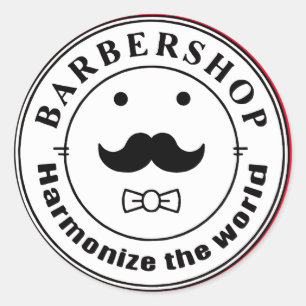 Harmonise the World Classic Round Sticker