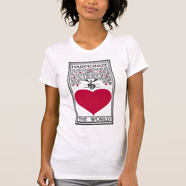 Harmonise The World Music Lovers T-Shirt (Front)