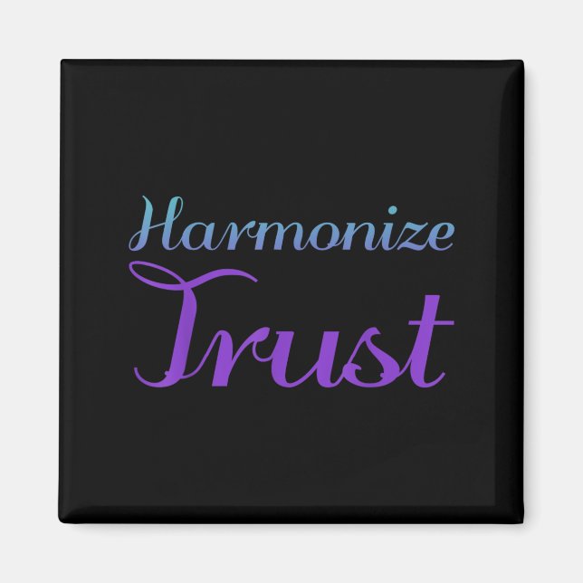Harmonise Trust Prevention Design Magnet (Front)