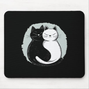 Harmony Cats Spiritual Lance Feline Lovers Mouse Pad