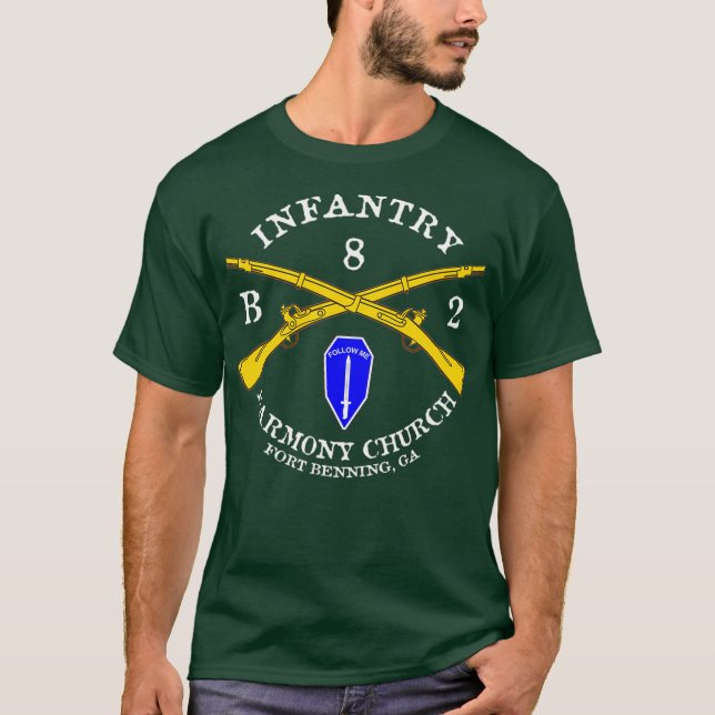 Harmony Church Bravo Eight Two T-Shirt (Front)