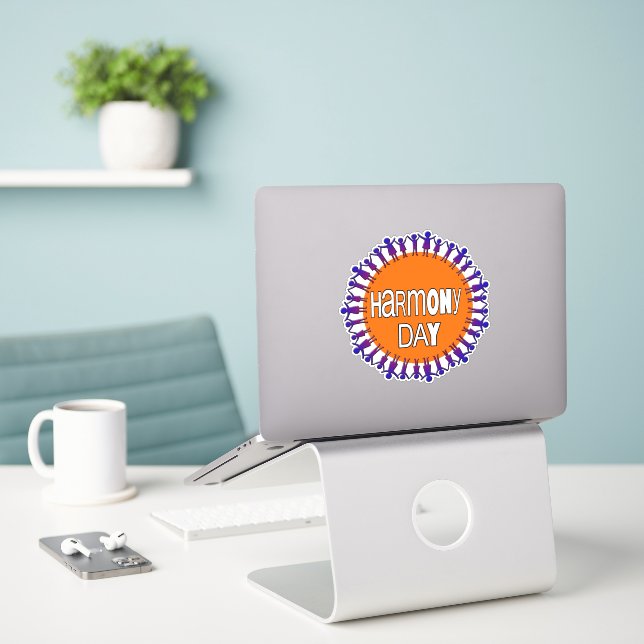 Harmony day, Australia (Laptop On Desk)