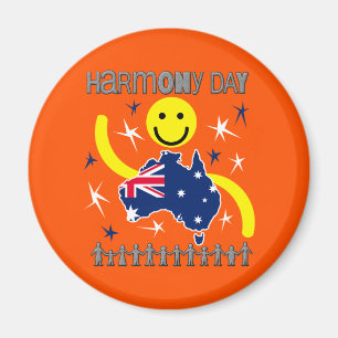 Harmony Day Australia  Magnet