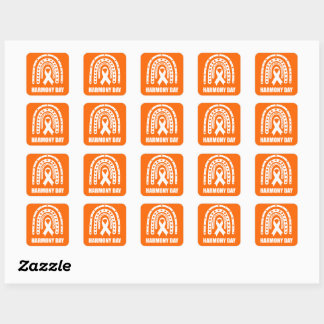 Harmony day, Australia Square Sticker
