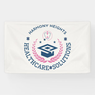 Harmony Heights Healthcare Solutions Company Logo Banner