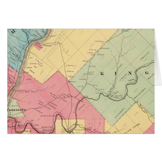 Harmony, Hickory, Kingsley, Tionesta townships (Front Horizontal)