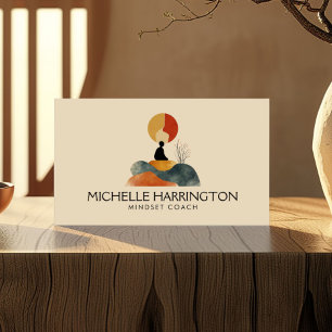 Harmony Horizon Life Coach, Therapist, Meditation Business Card