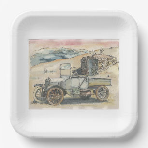 Harmony Hut Paper Plate