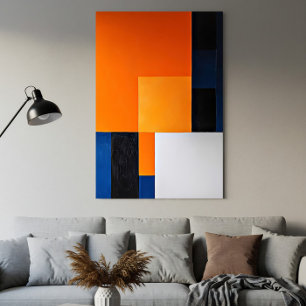 Harmony in Blocks Canvas Print