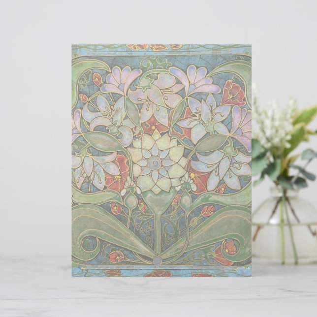 Harmony In Bloom Custom Letterhead (Standing Front)