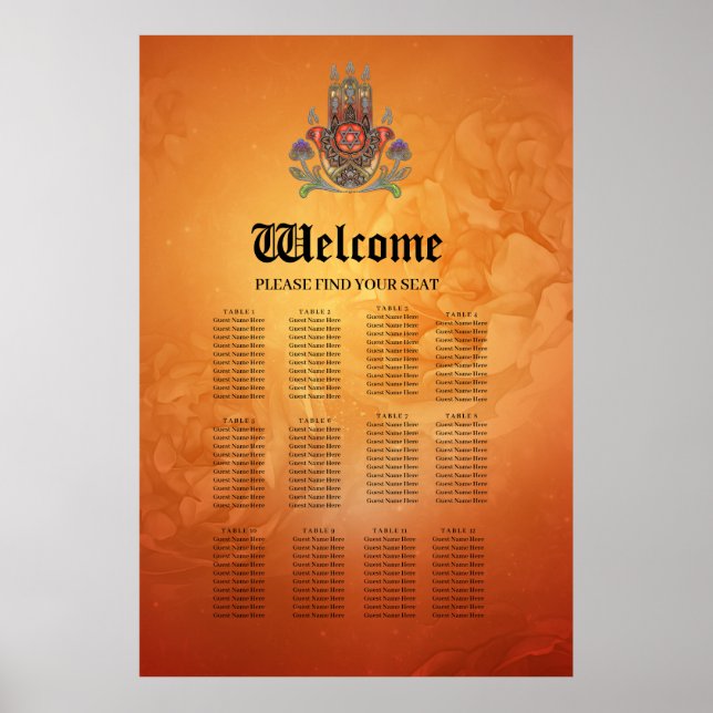 Harmony in colour and form poster (Front)