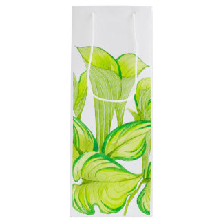 'Harmony in Green' on a Gift Bag