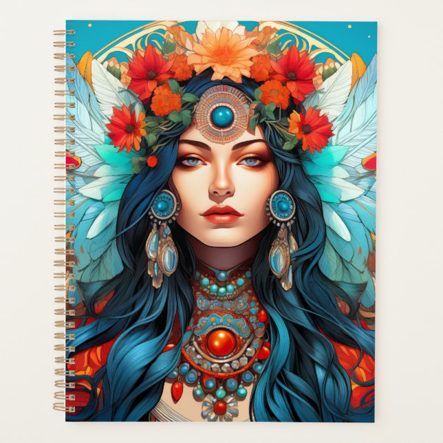Harmony in Heritage - Art Nouveau Design Planner (Front)