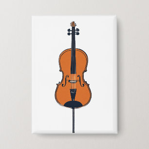 Harmony of Nature — Playful Cello T-Shirt Vector