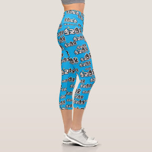Harmony of Traditional Family Life : “오손도손" Capri Leggings