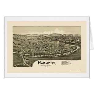 Harmony, PA Panoramic Map - 1901