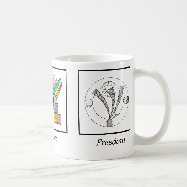 Harmony, Peace & Freedom Coffee Mug (Right)