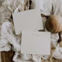 HARMONY Sage Green Thank Note Card