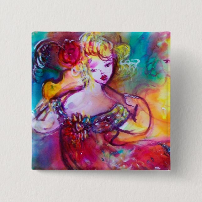 HARMONY TRIO SPRING CONCERT 15 CM SQUARE BADGE (Front)
