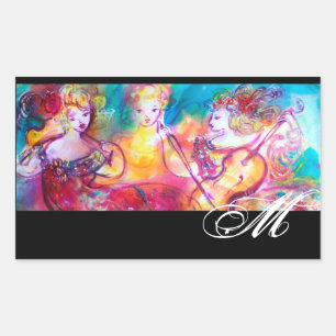 HARMONY TRIO SPRING CONCERT RECTANGULAR STICKER