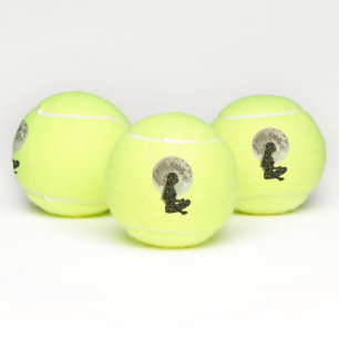 Harmony's Lunar Serenity: Daughter of the Mystic Tennis Balls