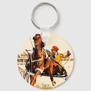 Harness Race Key Ring