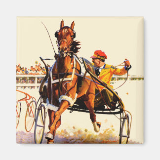 Harness Race Magnet