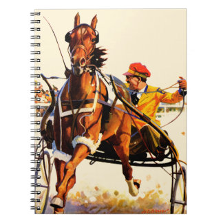 Harness Race Spiral Notebook