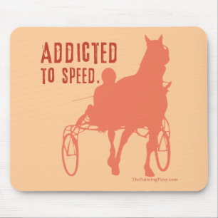 Harness Racing Horse Lover Mouse Pad