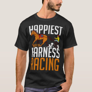 Harness Racing Horse Race Track Racer Trotting Hor T-Shirt