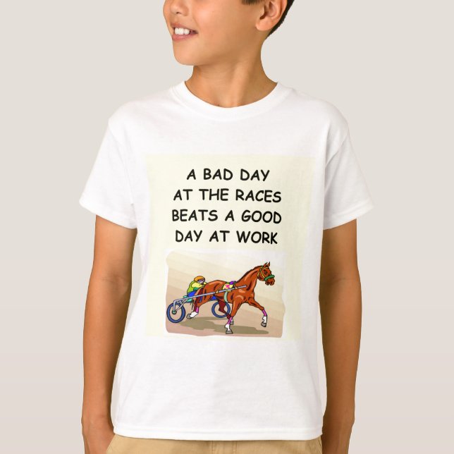harness racing T-Shirt (Front)