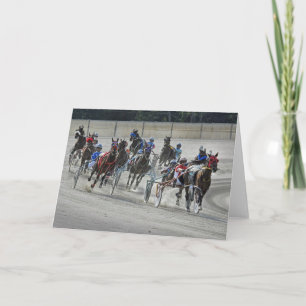 Harness Racing The Last Turn Card