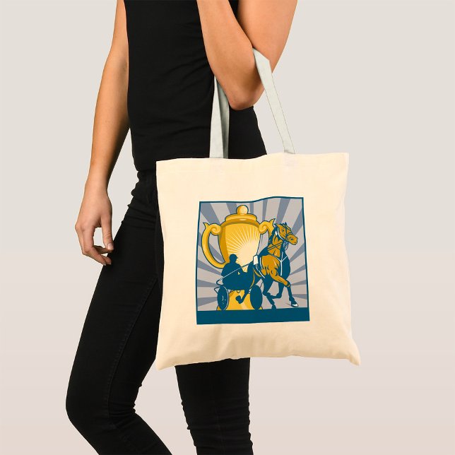 Harness Racing Tote Bag (Creator Uploaded)