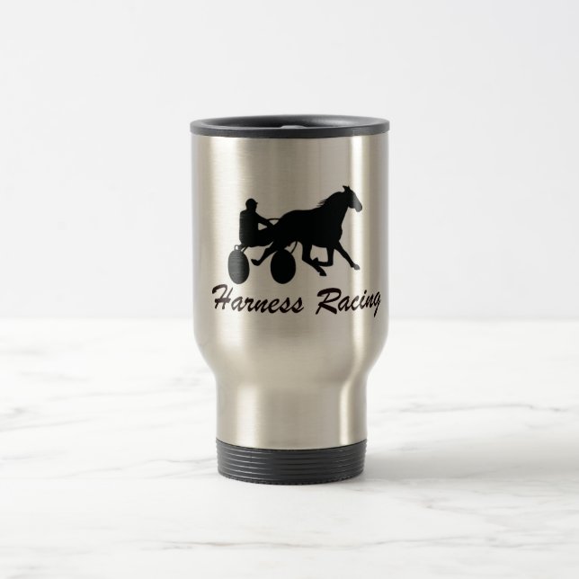 Harness Racing Travel Mug (Center)