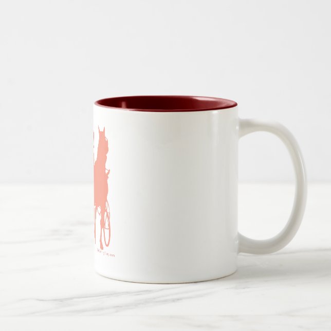 Harness Racing Two-Tone Coffee Mug (Right)