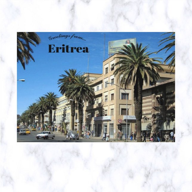 Harnet Avenue Asmara Eritrea Postcard (Creator Uploaded)