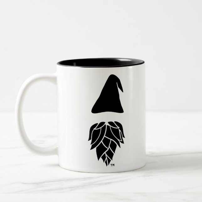Harold the Gnome Two-Tone Coffee Mug (Left)