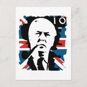 Harold Wilson Postcard