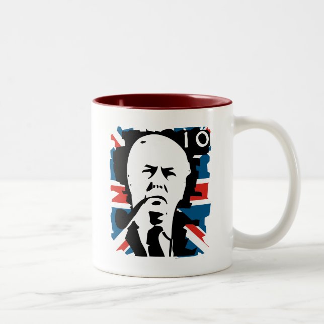 Harold Wilson Two-Tone Coffee Mug (Right)