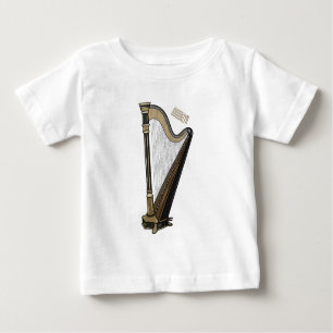 Harp cartoon illustration  baby T-Shirt