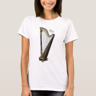 Harp cartoon illustration T-Shirt