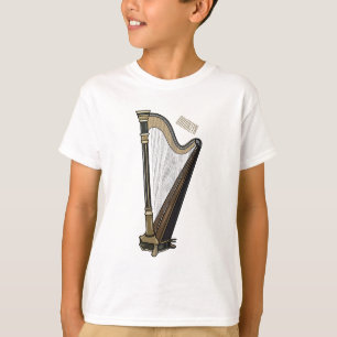 Harp cartoon illustration T-Shirt