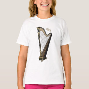 Harp cartoon illustration T-Shirt